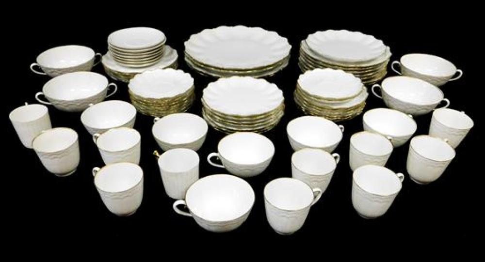 CHINA: LIMOGES DINNERWARE, 50+