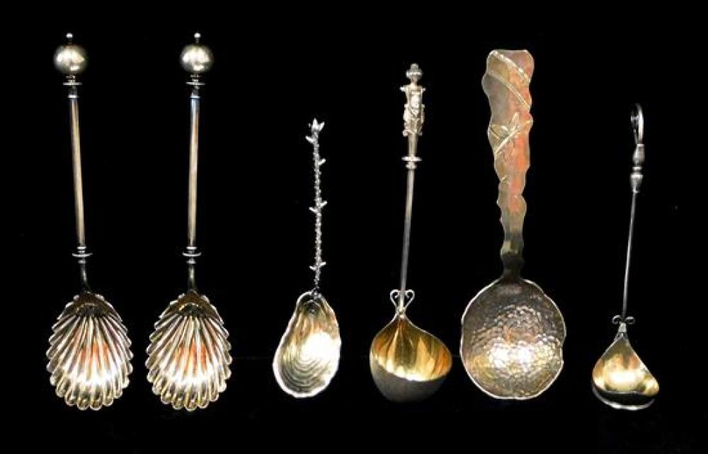 AMERICAN SILVER: SIX UNUSUAL SERVING