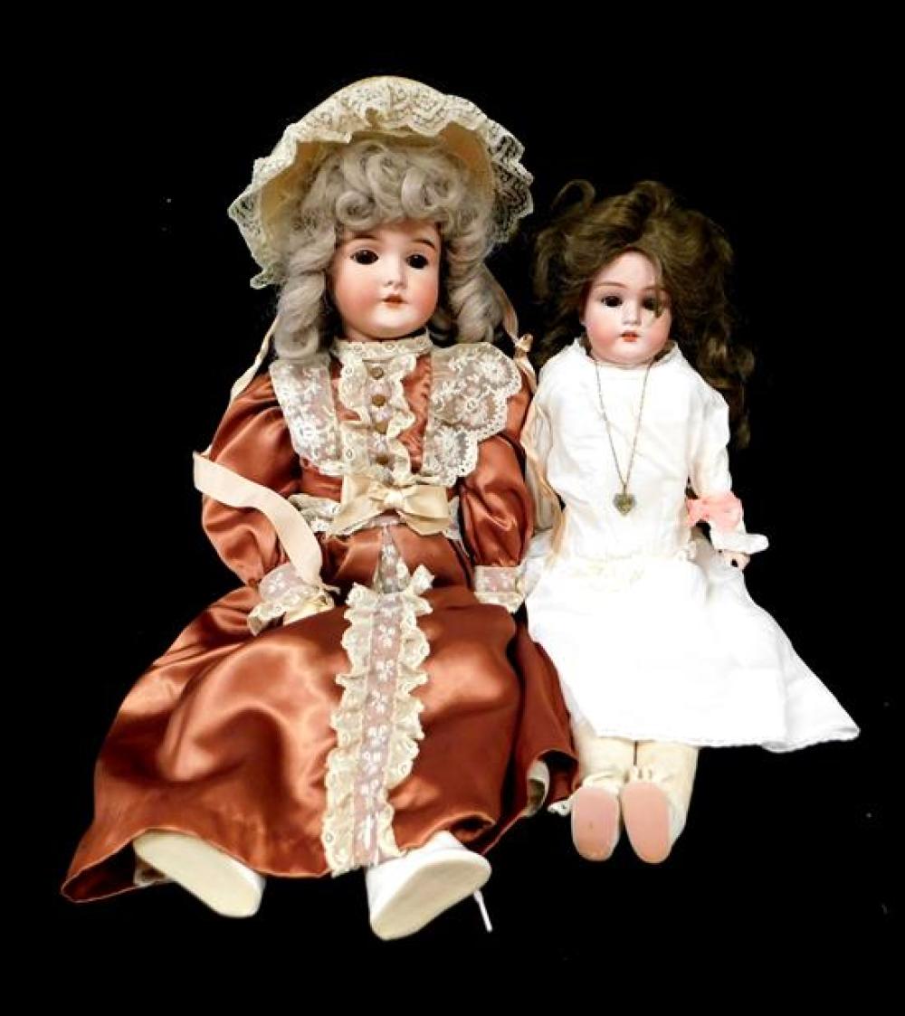 DOLLS: TWO DOLLS, INCLUDING: EARLY/MID-20TH