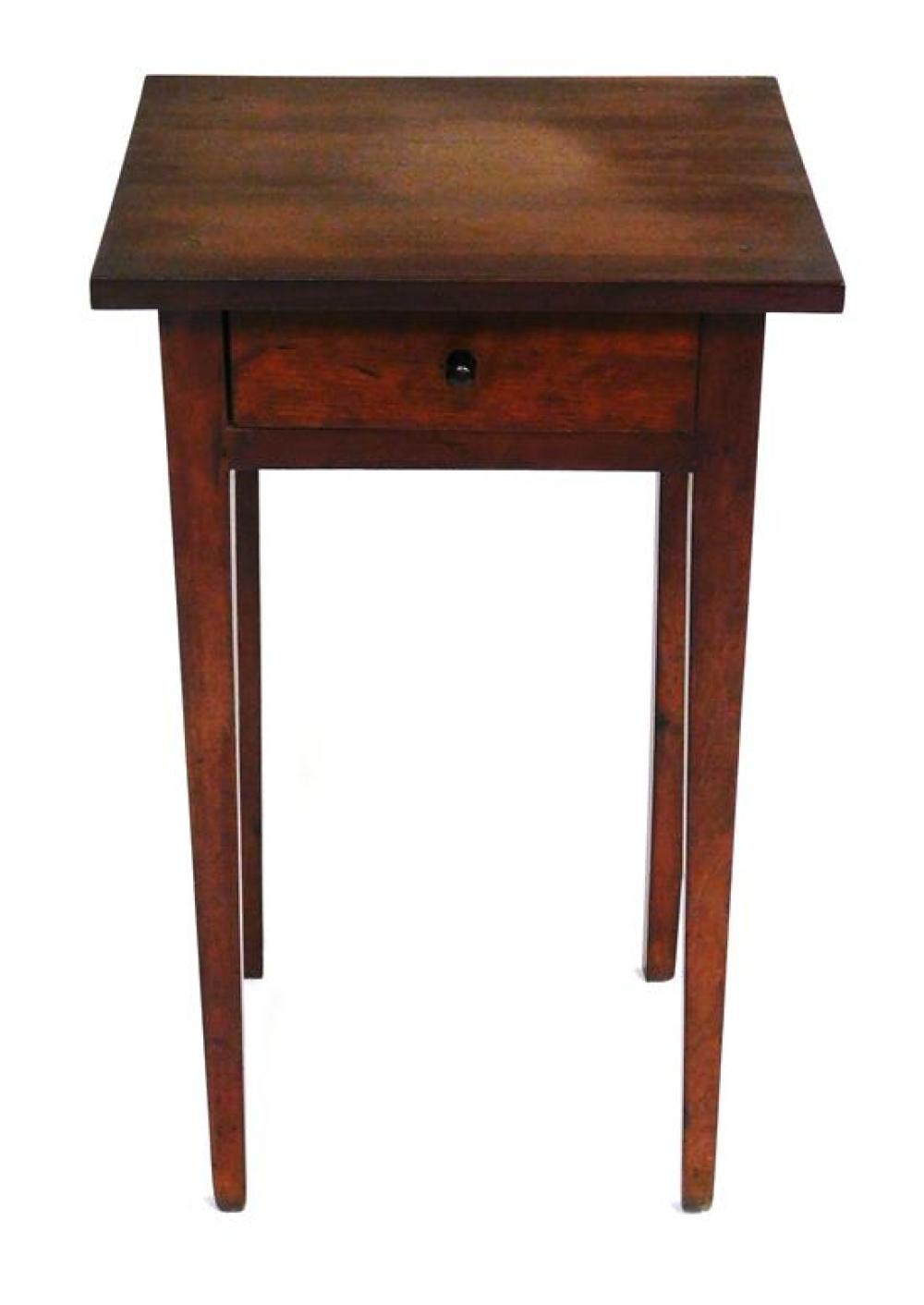 HEPPLEWHITE STYLE STAND, LATE 19TH/