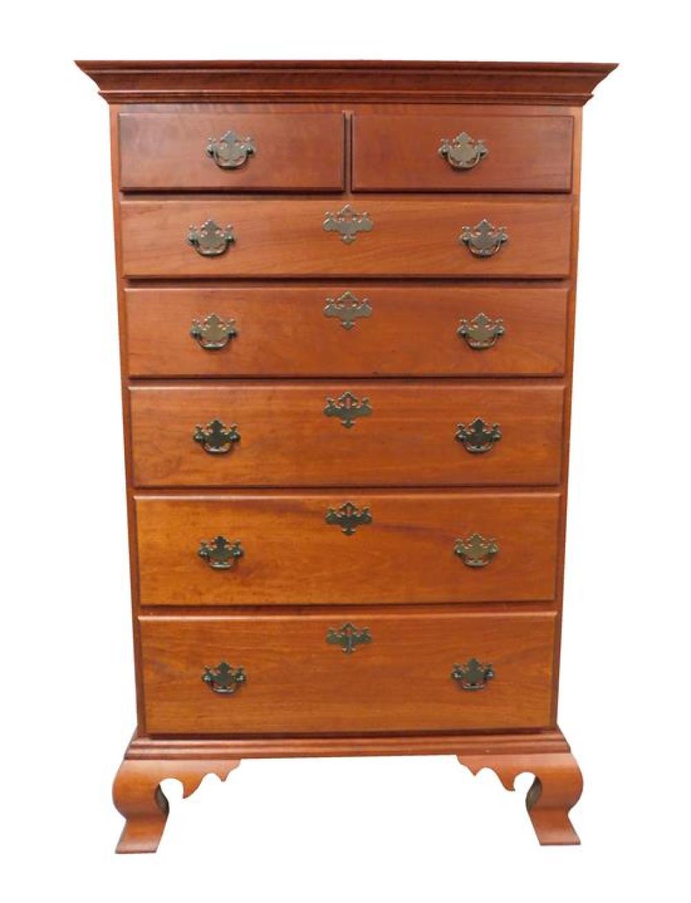 TALL CHEST CHIPPENDALE FORM 20TH 31be1b