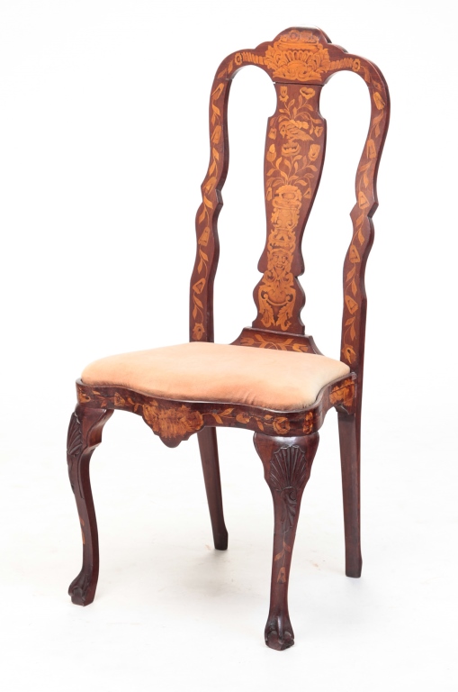 EUROPEAN CHIPPENDALE SIDE CHAIR  319754