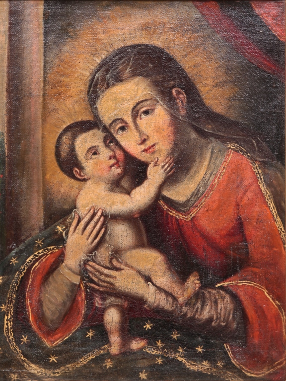 SOUTH AMERICAN MADONNA AND CHILD 3197b6