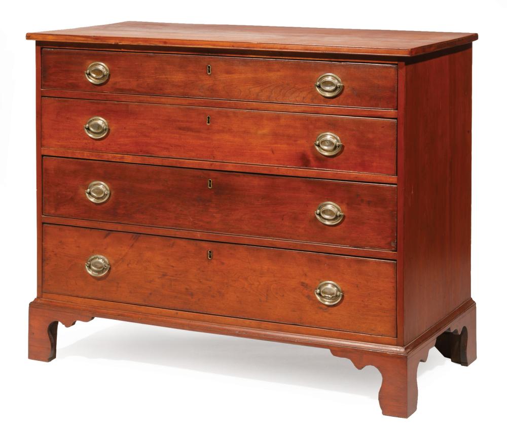 AMERICAN CHERRYWOOD CHEST OF DRAWERSAmerican 319817