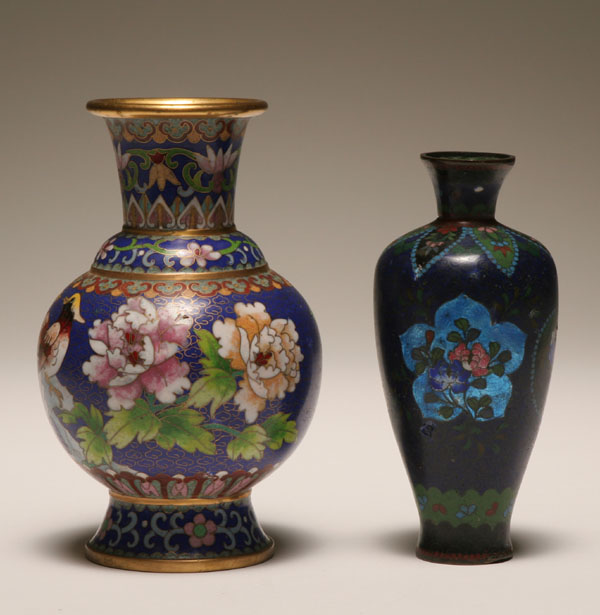 Two Asian cloisonne vases the 4f59d