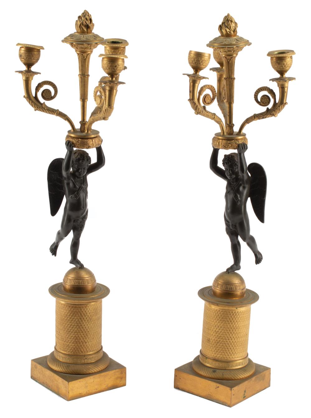 FRENCH GILT AND PATINATED BRONZE 319861