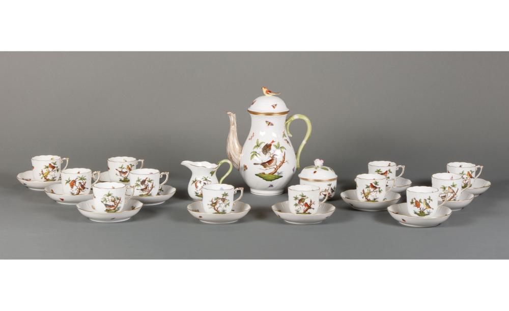 HEREND PORCELAIN COFFEE SERVICEHerend 31988b