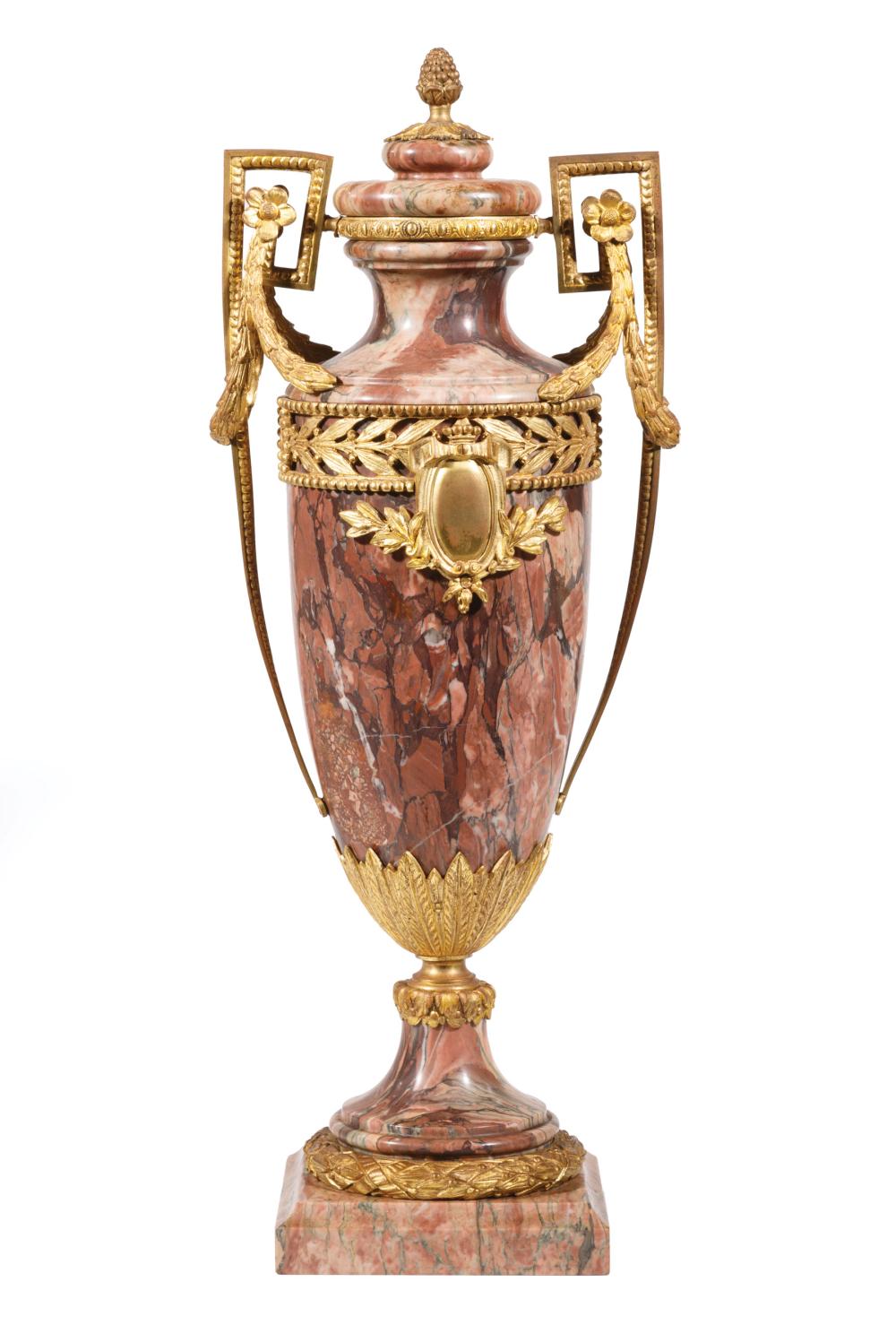 EMPIRE-STYLE GILT BRONZE-MOUNTED