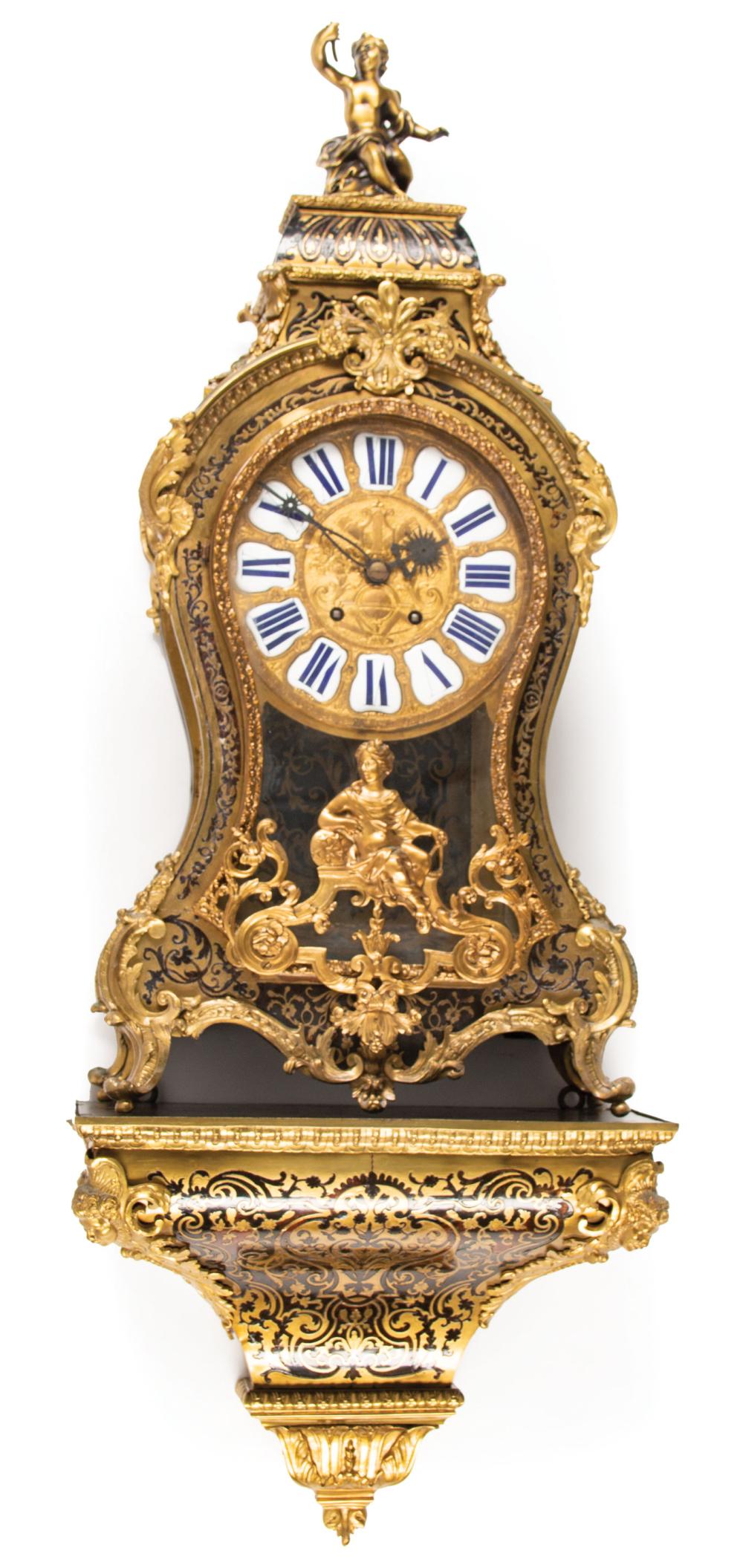 LOUIS XV-STYLE BRACKET CLOCKLouis