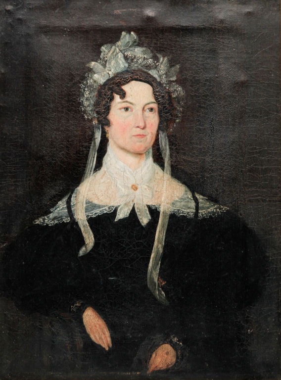 AMERICAN SCHOOL PORTRAIT OF A LADY  3199c9