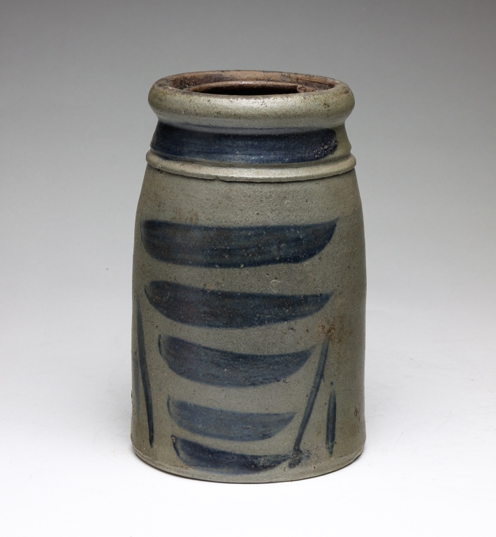 AMERICAN STONEWARE CANNING JAR.