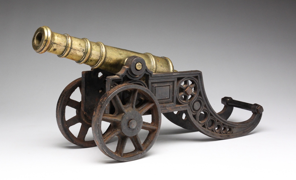 AMERICAN CANNON MODEL. Nineteenth century.