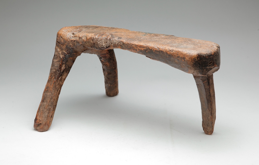 RUSTIC STOOL Late 18th early 19th 319b73