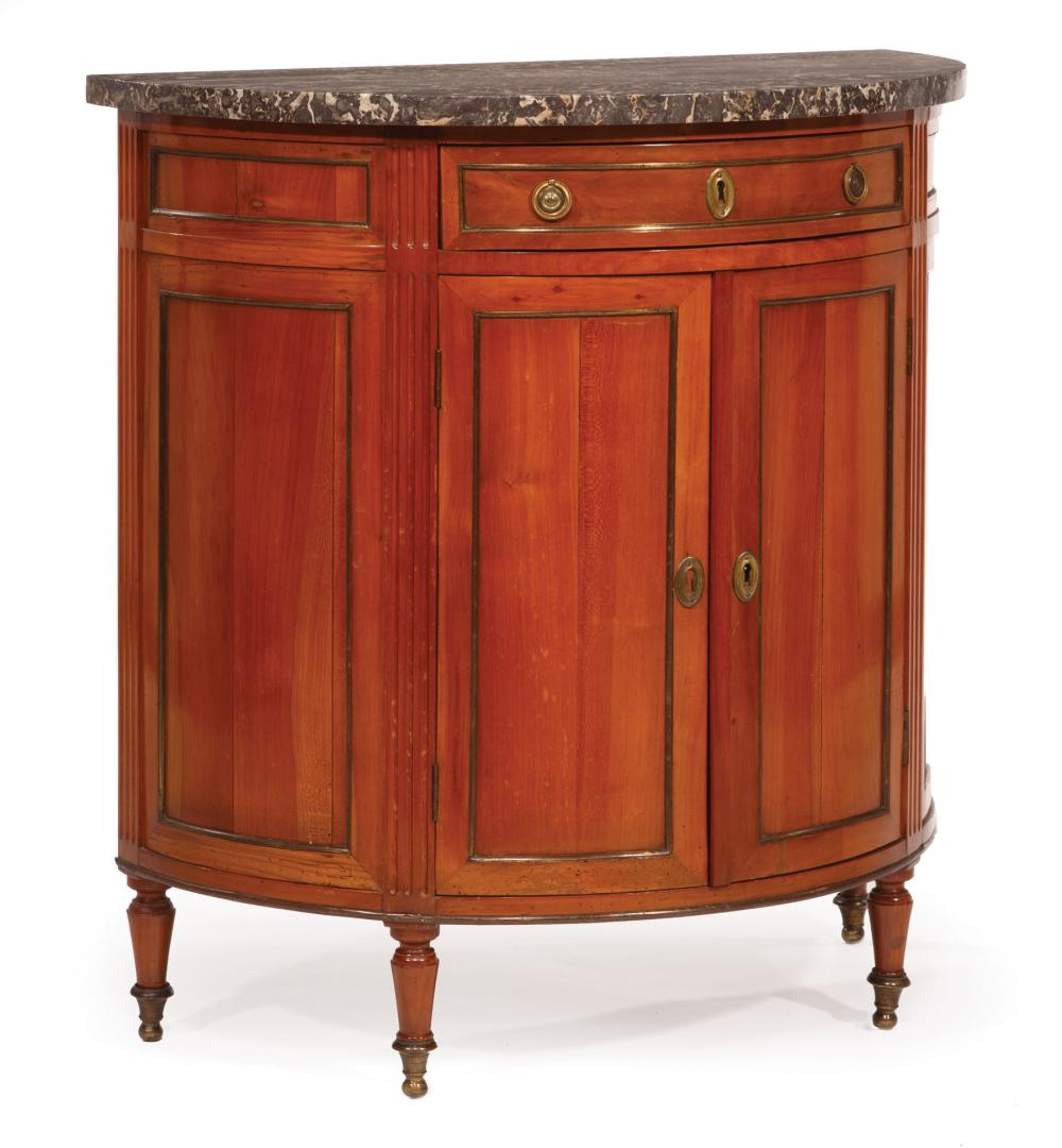 BRONZE MOUNTED CHERRYWOOD DEMILUNE 319bd2