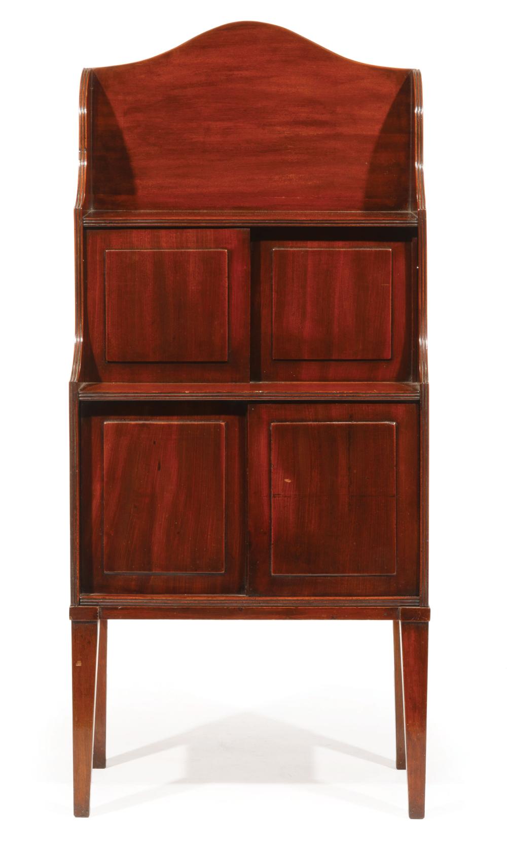 REGENCY MAHOGANY WATERFALL BOOKCASERegency 319c43