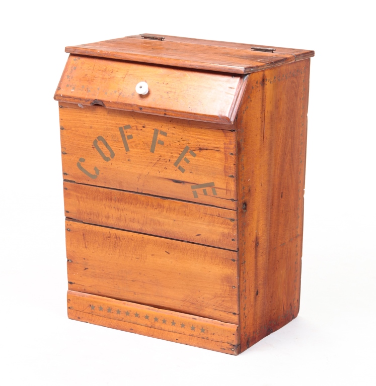 AMERICAN MOKASKA COFFEE BIN. Circa