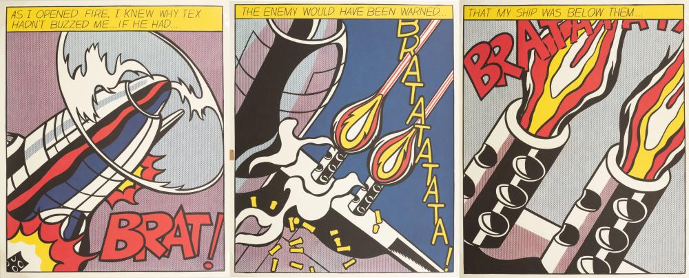 AFTER ROY LICHTENSTEIN AMERICAN NEW 319d96