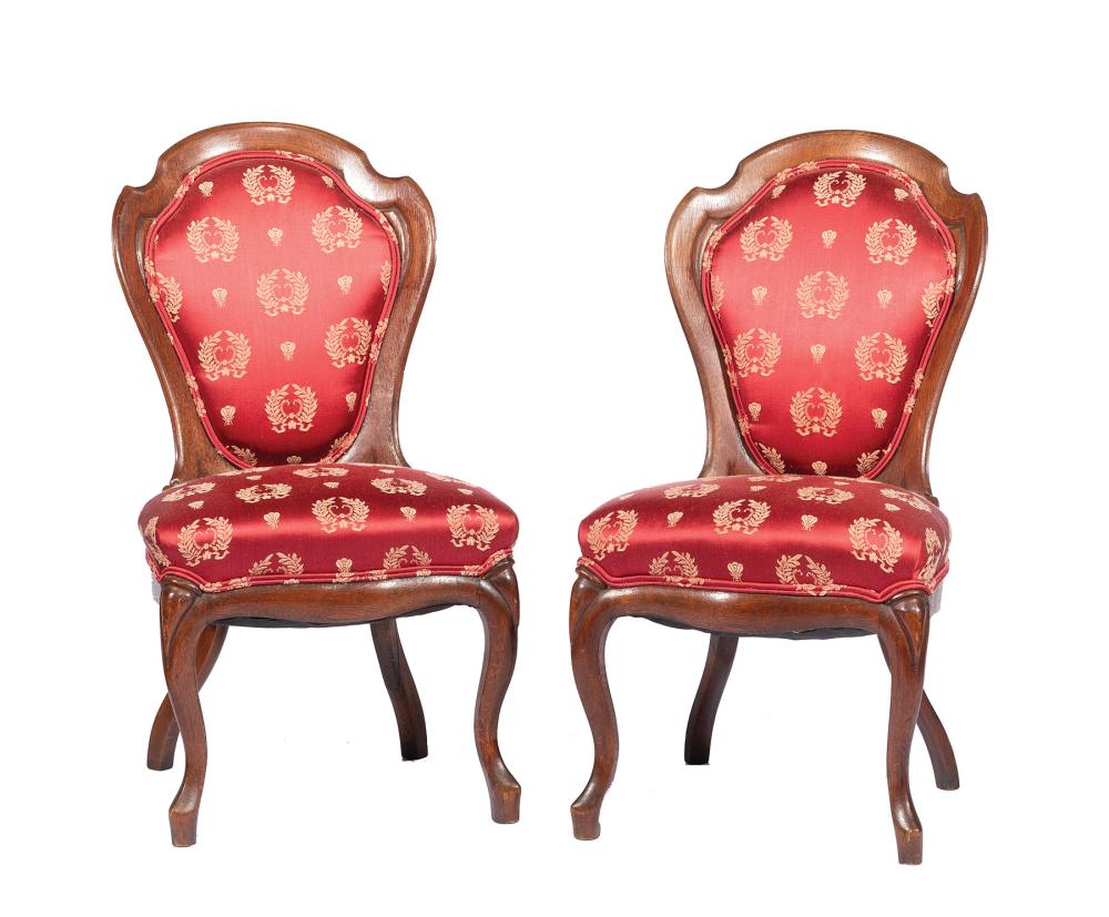 OAK SIDE CHAIRS, ATTR. BELTERPair