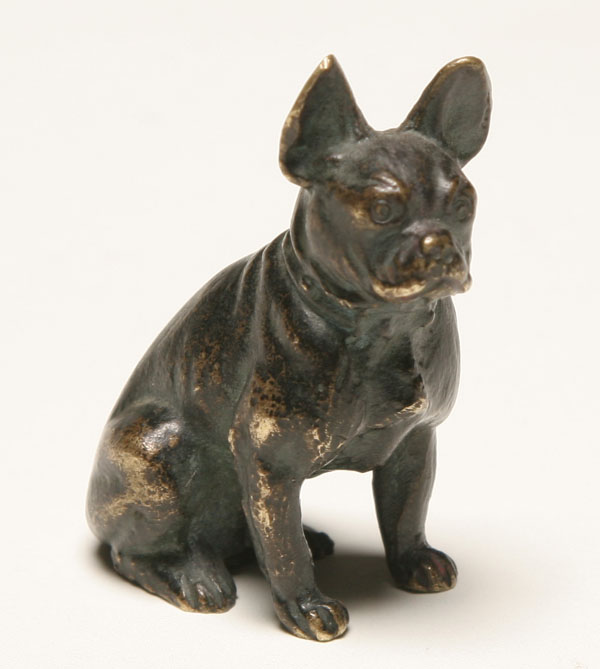 Austrian bronze figure of a Boston