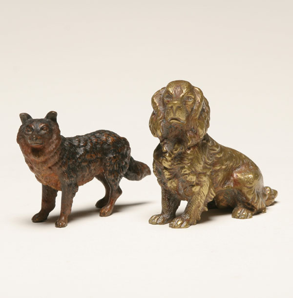 Vienna bronze cold painted collie and