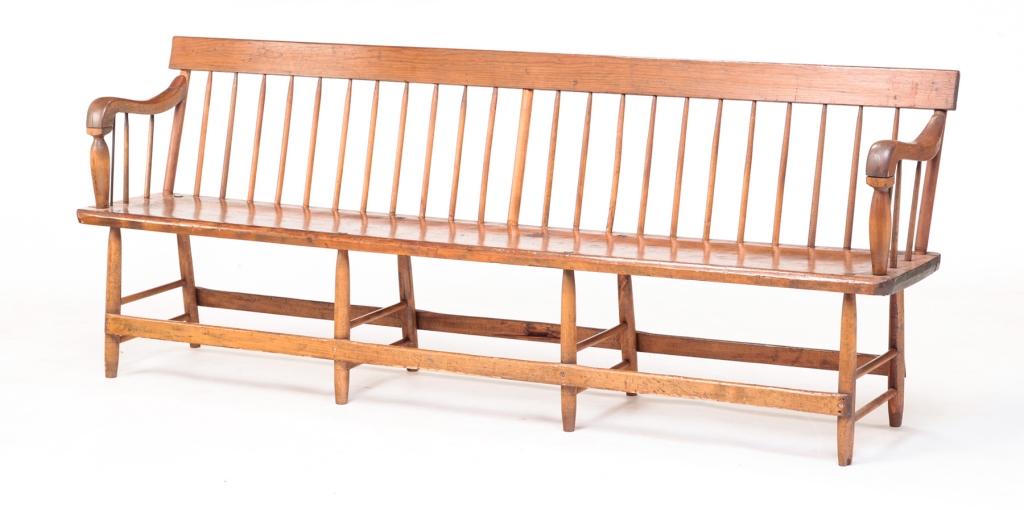 AMERICAN SETTLE BENCH. Second half