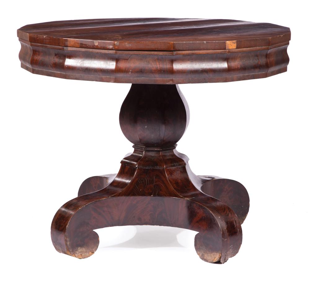 AMERICAN LATE CLASSICAL MAHOGANY 31a130