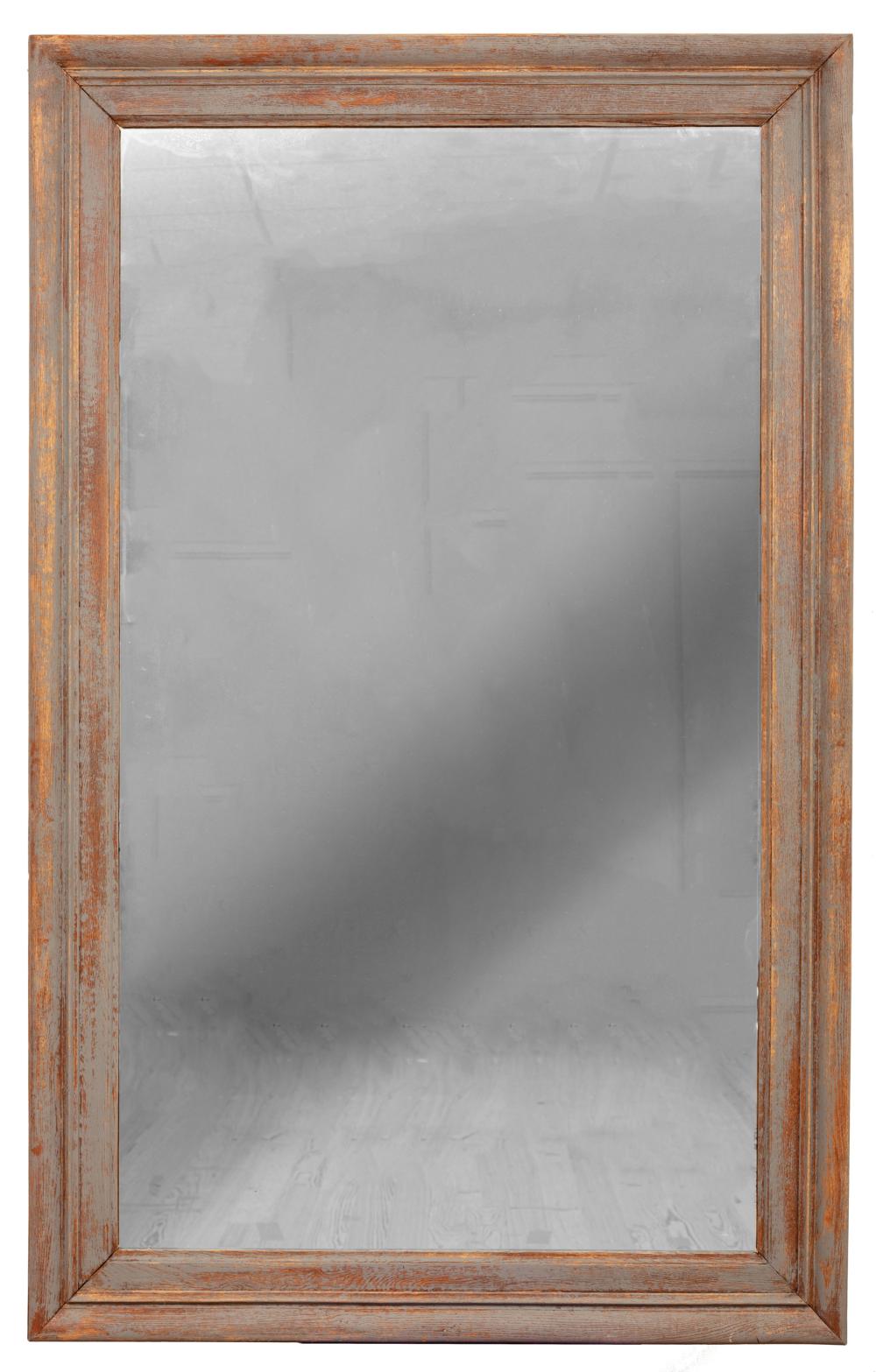 CONTINENTAL GRIS PEINTE PIER MIRRORAntique 31a393