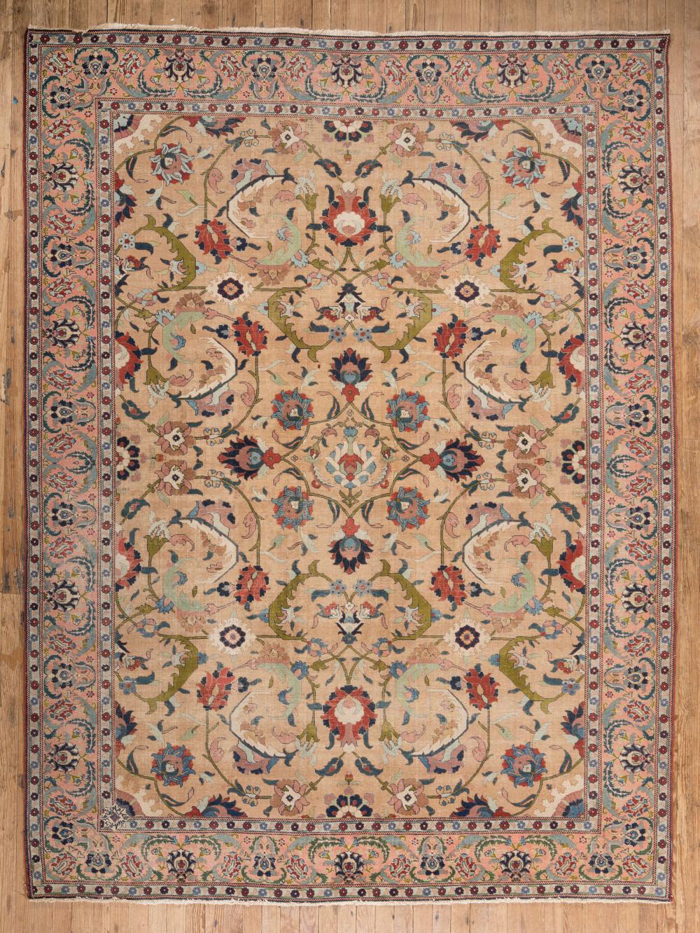 ANTIQUE PESHAWAR ZIEGLER CARPETAntique 31a39d