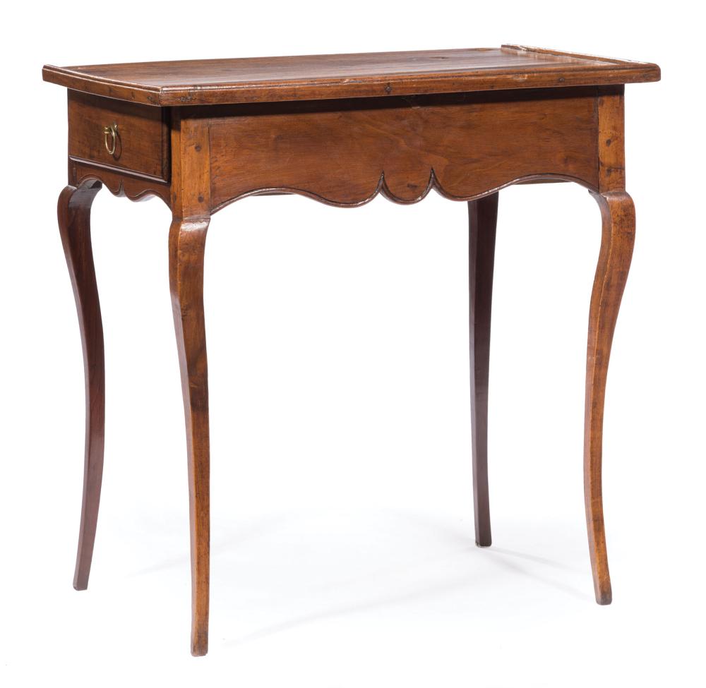 LOUIS XV WALNUT SIDE TABLELouis