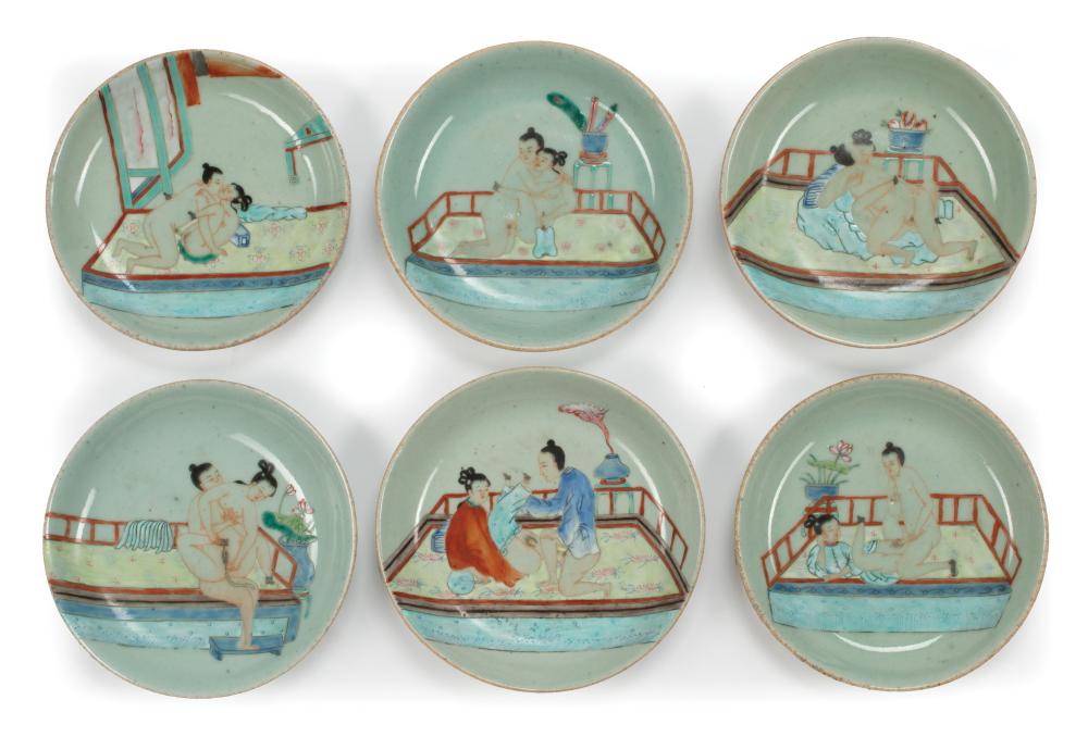 CHINESE FAMILLE ROSE ENAMELED CELADON 31a3e2