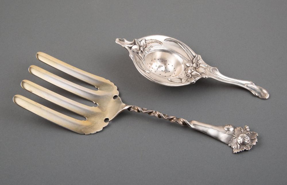 WHITING STERLING SILVER ASPARAGUS 31a49e