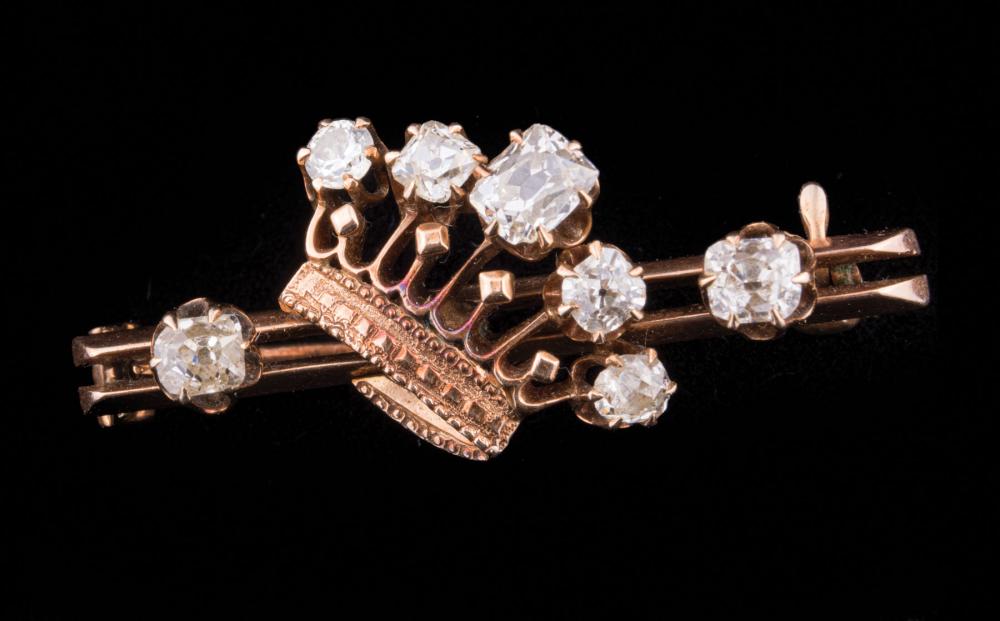 14 KT ROSE GOLD AND OLD MINE DIAMOND 31a4f9
