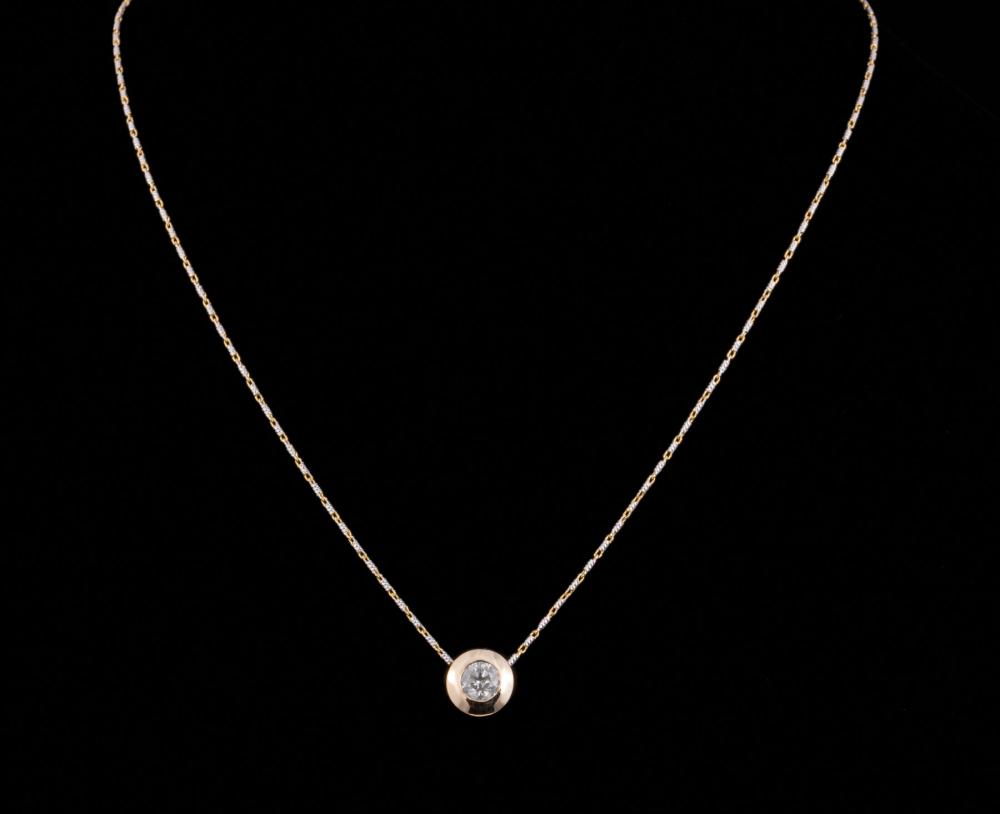 14 KT YELLOW GOLD AND DIAMOND 31a513