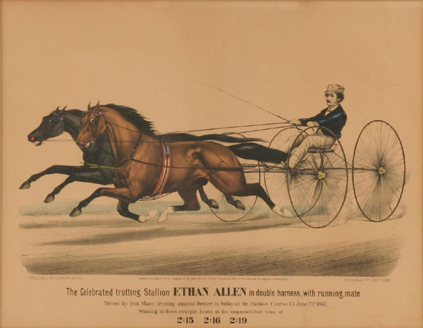 Currier Ives color print The 4f6ed