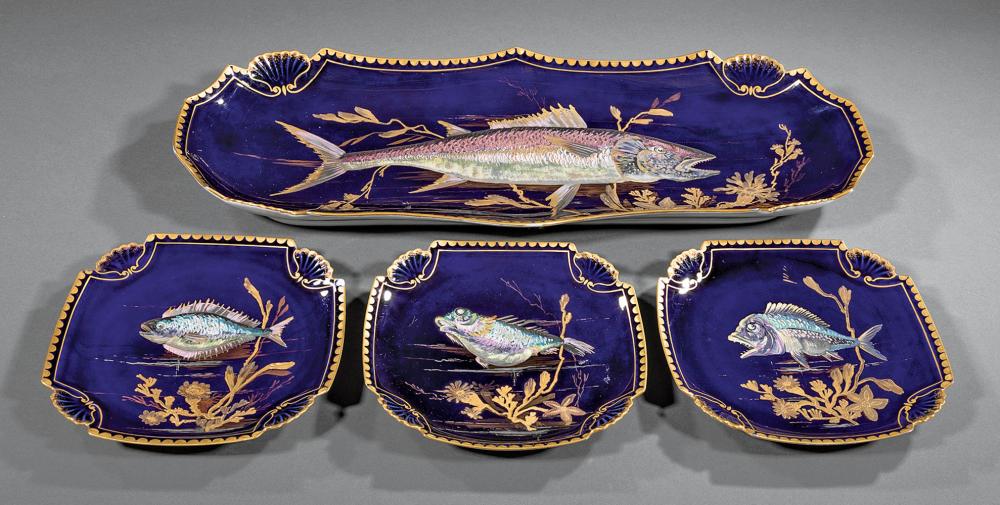 FRENCH GILT AND ENAMEL PORCELAIN 31a601