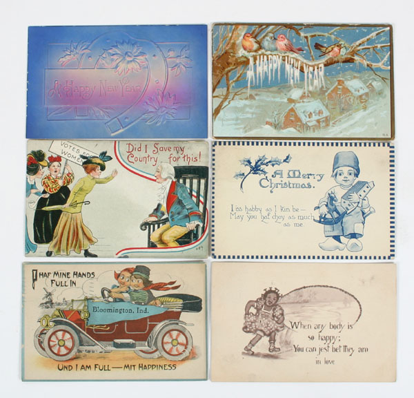 Lot of 125+ vintage and antique postcards,