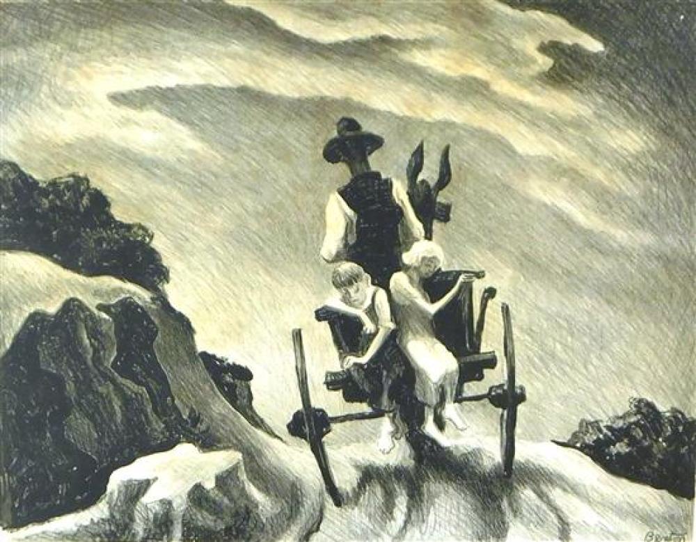 THOMAS HART BENTON AMERICAN 1889 31ce19