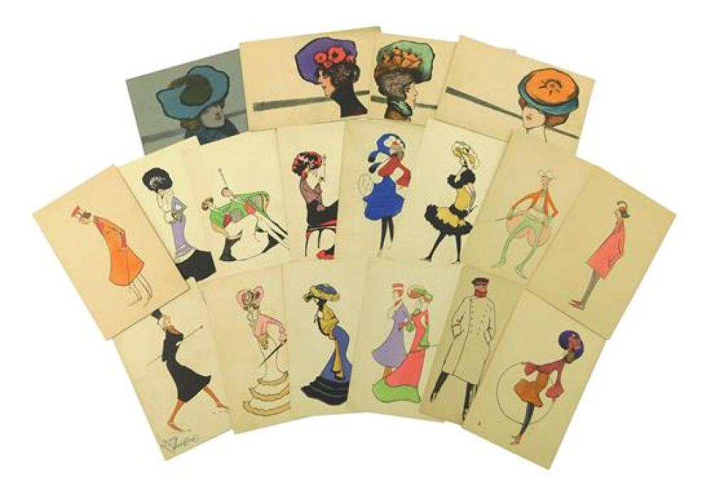 EPHEMERA EIGHTEEN EARLY ART DECO 31ce4e