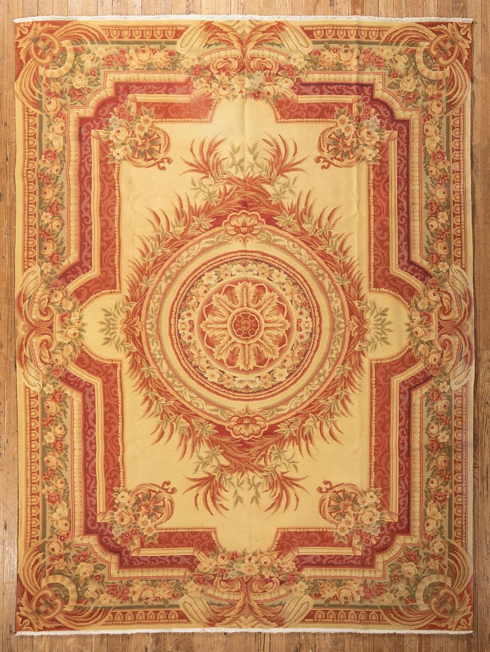 FRENCH AUBUSSON STYLE CARPETFrench 31cf30