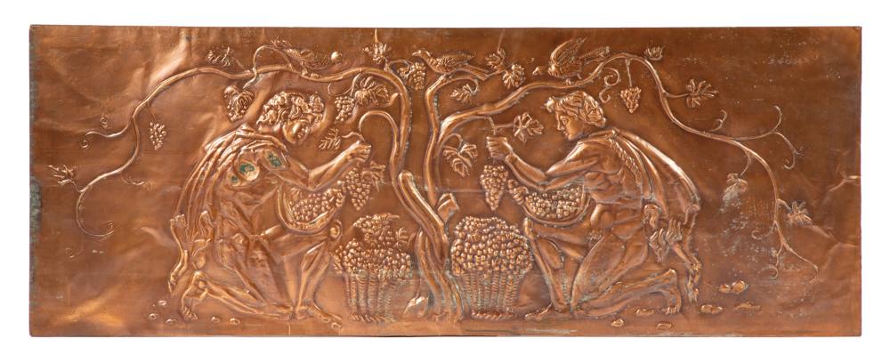 CONTINENTAL COPPER REPOUSSE PANEL 31cf64