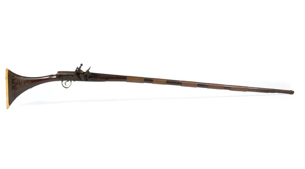 MIDDLE-EASTERN JEZAIL FLINTLOCK MUSKETMiddle-Eastern