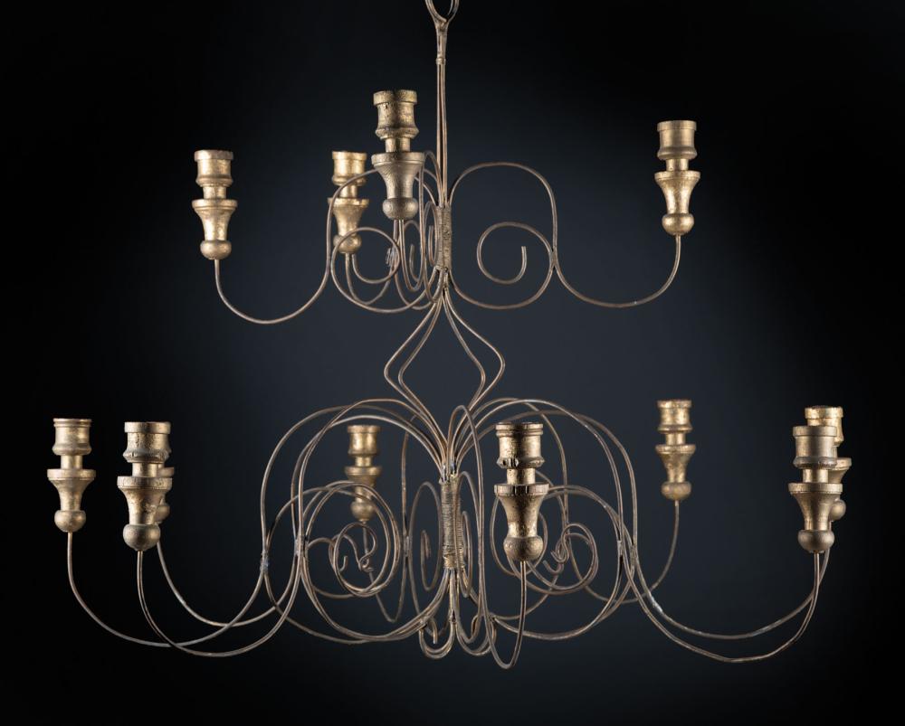 WIRE AND GILTWOOD TWELVE LIGHT 31d010