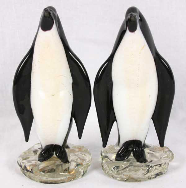 Barbini Murano art glass penguin 4fb36