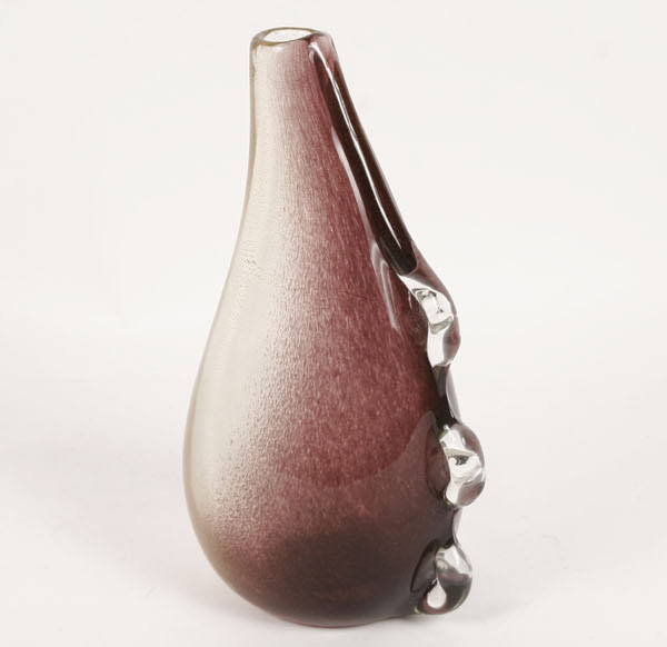 Archimede Seguso Polveri art glass vase