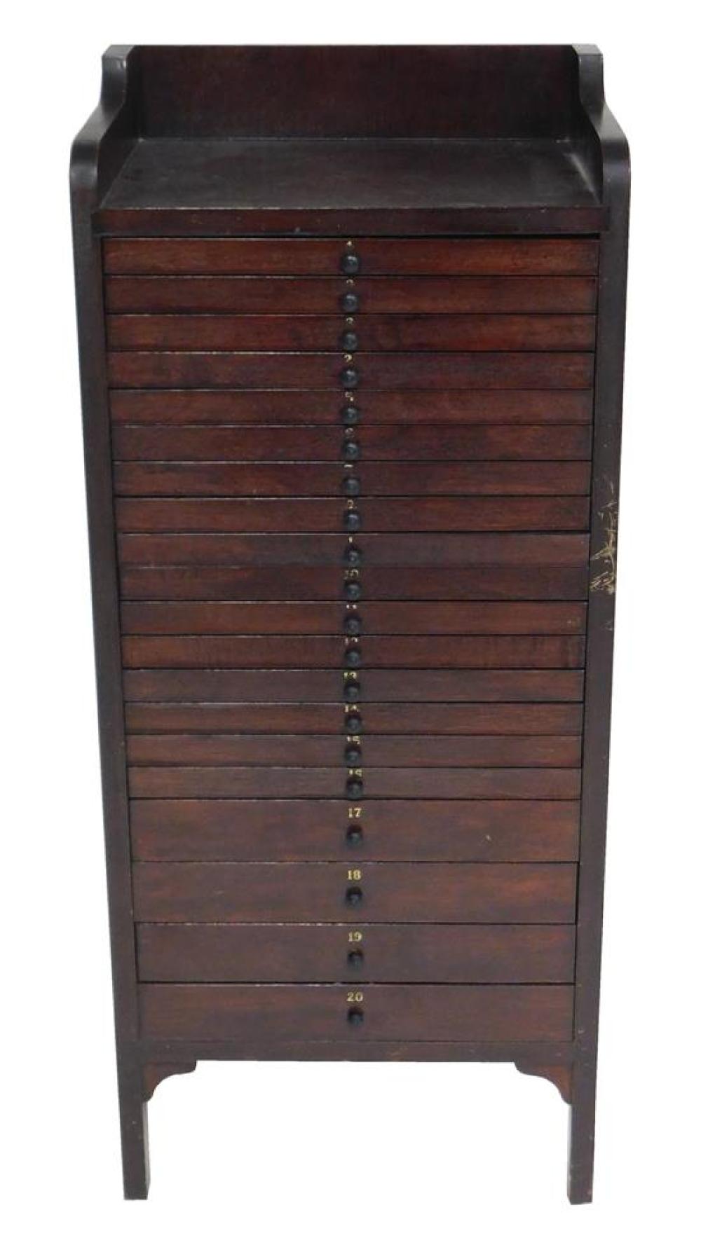 SHEET MUSIC CABINET LATE 19TH  31d03e