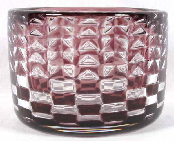 Orrefors Ariel art glass vase,