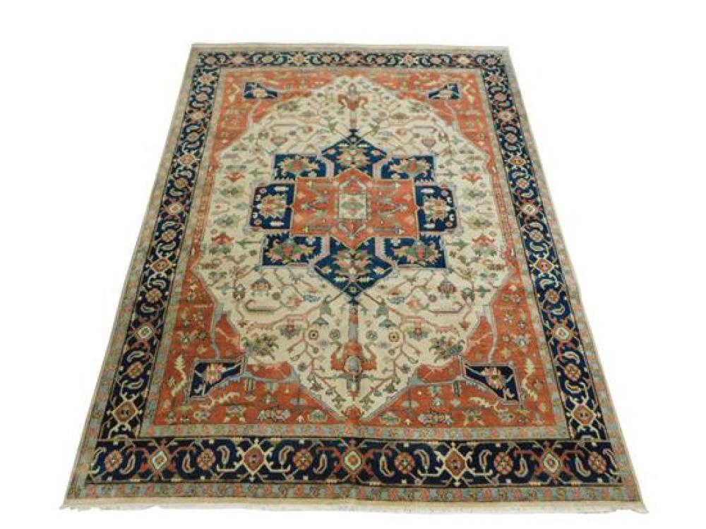 RUG AGRA SERAPI 9 X 12 HAND WOVEN  31d094