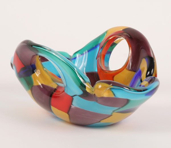 AVEM Murano art glass patchwork 4fb53