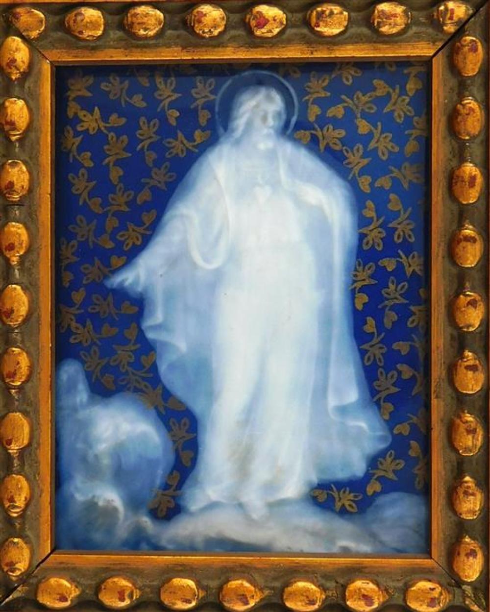 PATE SUR PATE PORCELAIN PLAQUE  31d152