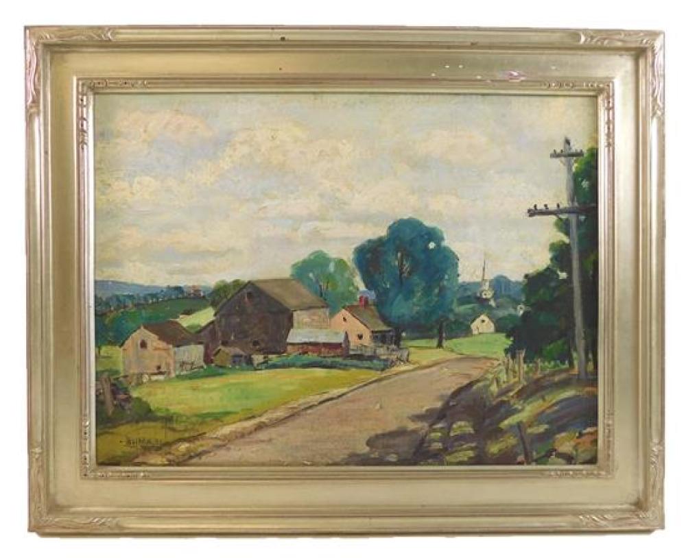 B.H. MORSE (20TH C.), OIL ON CANVAS